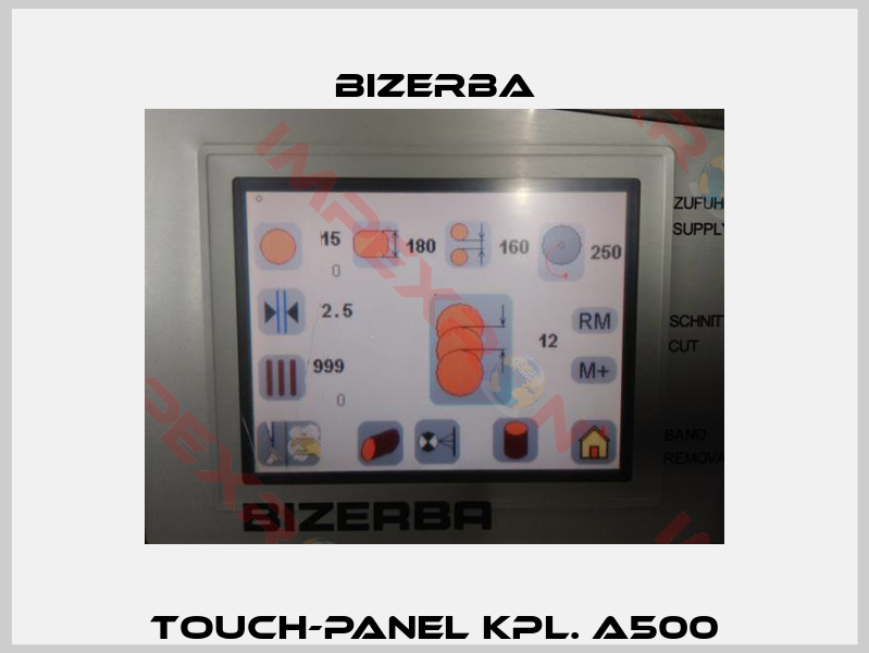 TOUCH-PANEL KPL. A500-0