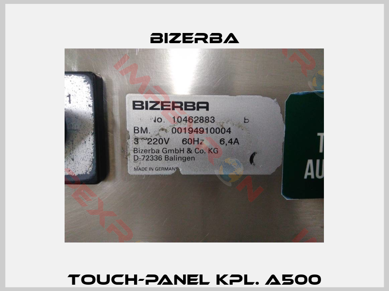 TOUCH-PANEL KPL. A500-1