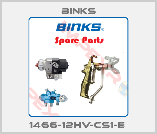 Binks-1466-12HV-CS1-E 