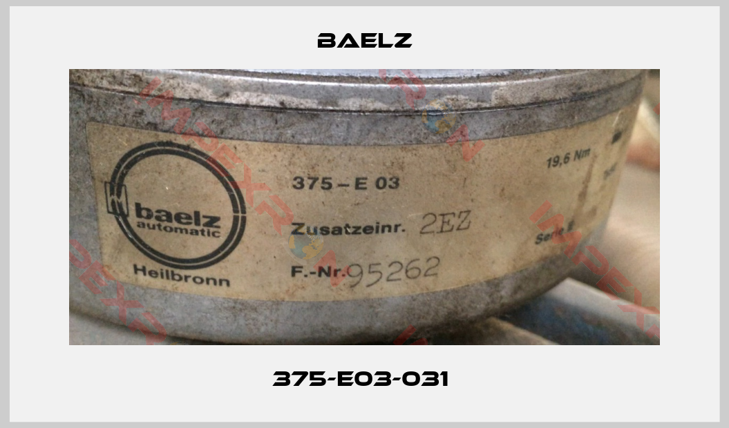 Baelz-375-E03-031 