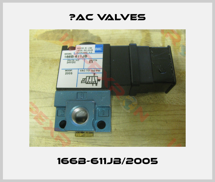МAC Valves-166B-611JB/2005