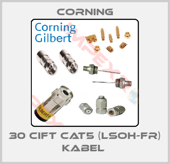 Corning-30 CIFT CAT5 (LSOH-FR) KABEL 