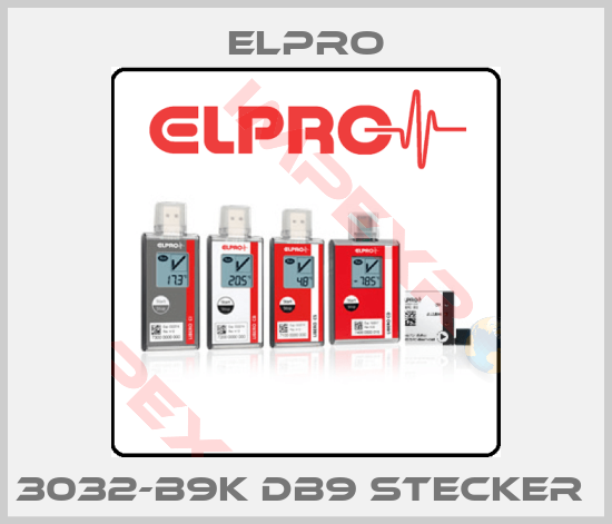 Elpro-3032-B9k DB9 Stecker 