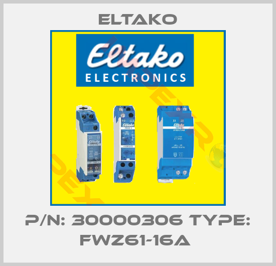 Eltako-P/N: 30000306 Type: FWZ61-16A 
