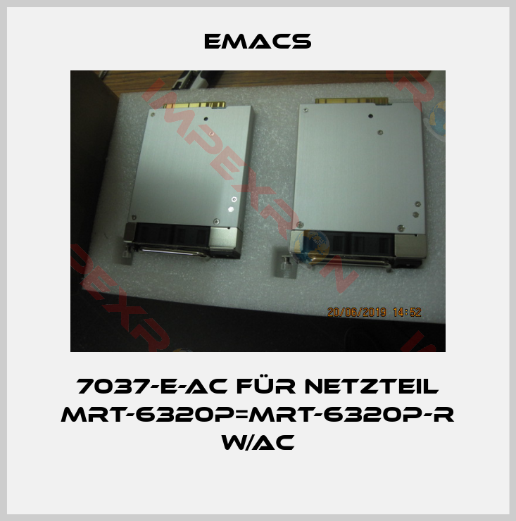 Emacs-7037-E-AC für Netzteil MRT-6320P=MRT-6320P-R W/AC