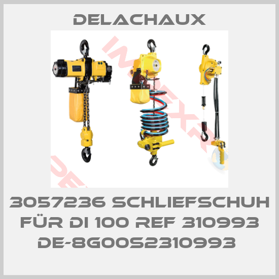 Delachaux-3057236 Schliefschuh für DI 100 REF 310993 DE-8G00S2310993 