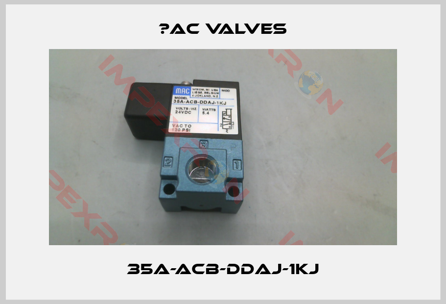 МAC Valves-35A-ACB-DDAJ-1KJ