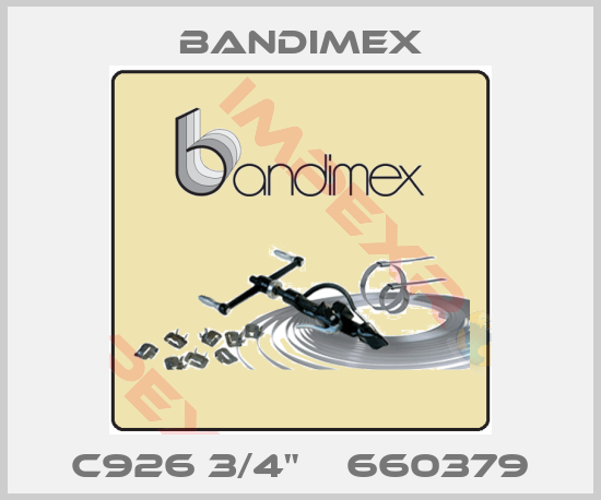 Bandimex-C926 3/4"    660379