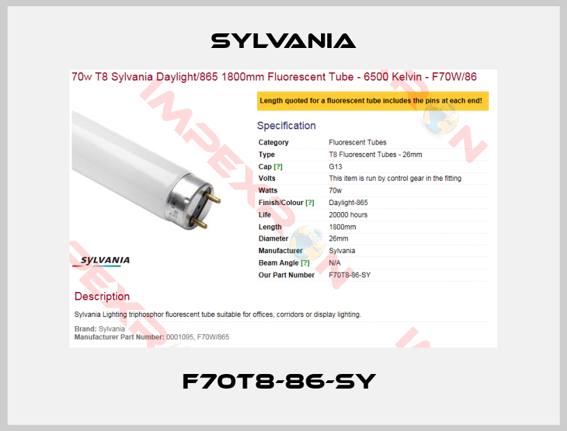 Sylvania-F70T8-86-SY 