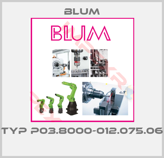 Blum-Typ P03.8000-012.075.06 