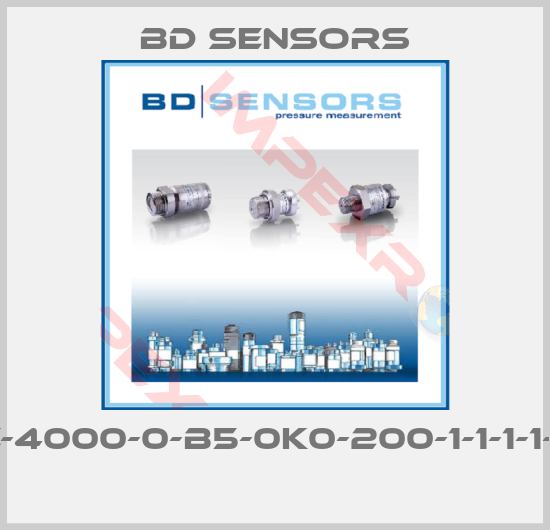 Bd Sensors-M0E-4000-0-B5-0K0-200-1-1-1-1-000 