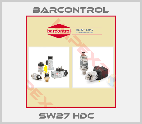 Barcontrol-SW27 HDC   