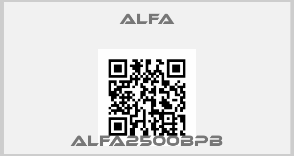 ALFA-ALFA2500BPB
