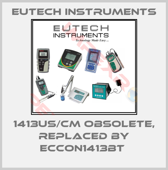 Eutech Instruments-1413US/CM obsolete, replaced by ECCON1413BT 