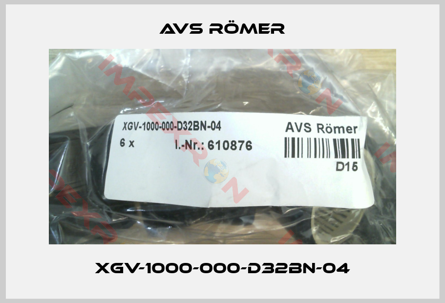 Avs Römer-XGV-1000-000-D32BN-04