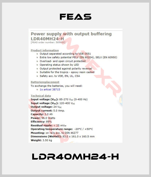 Feas-LDR40MH24-H