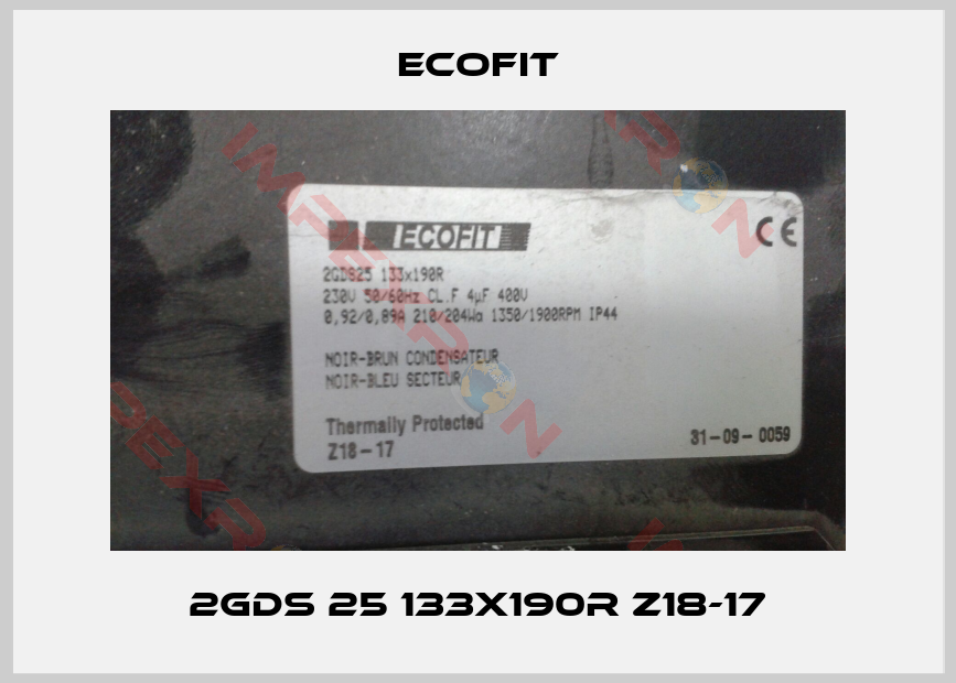 Ecofit-2GDS 25 133x190R Z18-17