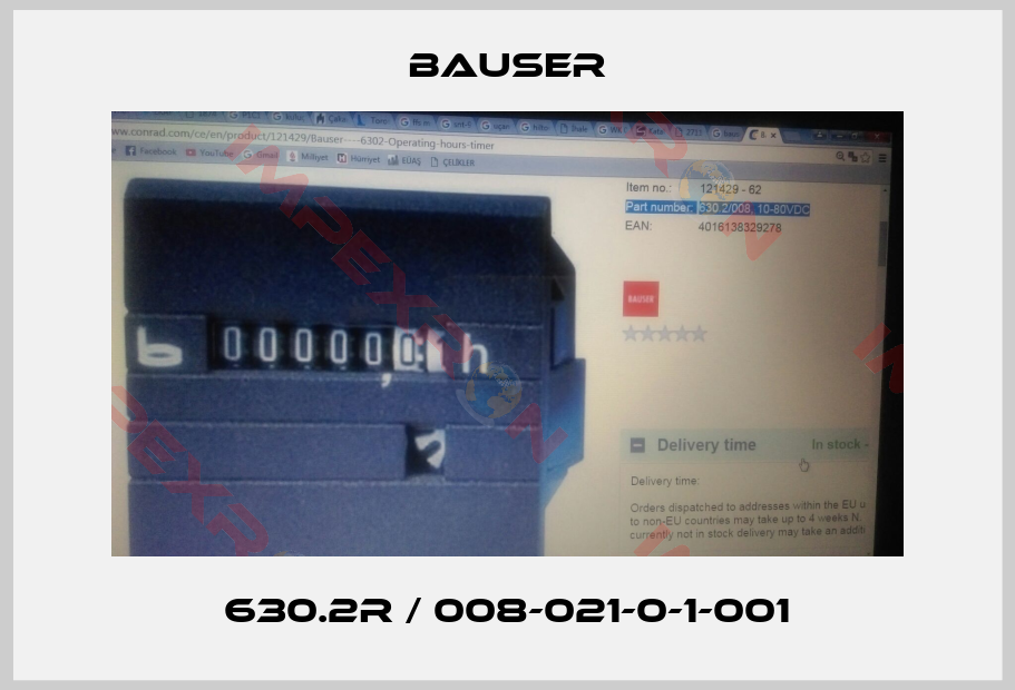 Bauser-630.2R / 008-021-0-1-001
