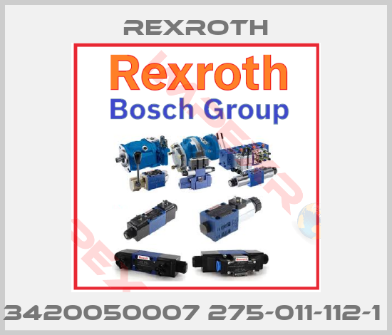 Rexroth-3420050007 275-011-112-1 