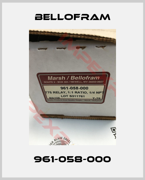 Bellofram-961-058-000