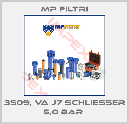 MP Filtri-3509, VA J7 SCHLIESSER 5,0 BAR 