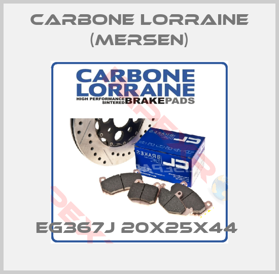 Carbone Lorraine (Mersen)-EG367J 20x25x44 