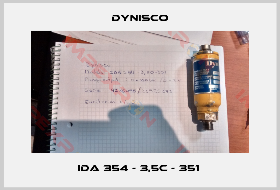 Dynisco-IDA 354 - 3,5C - 351 