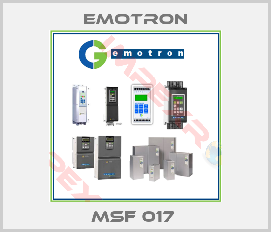 Emotron-MSF 017 