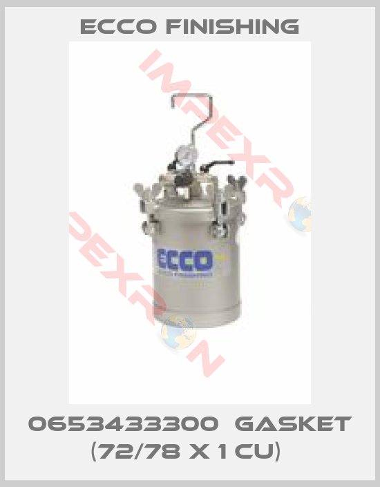 Ecco Finishing-0653433300  GASKET (72/78 X 1 CU) 