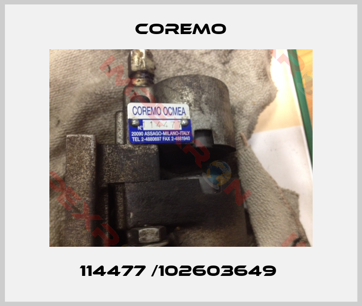 Coremo-114477 /102603649 