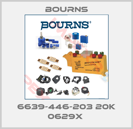 Bourns-6639-446-203 20K 0629X 
