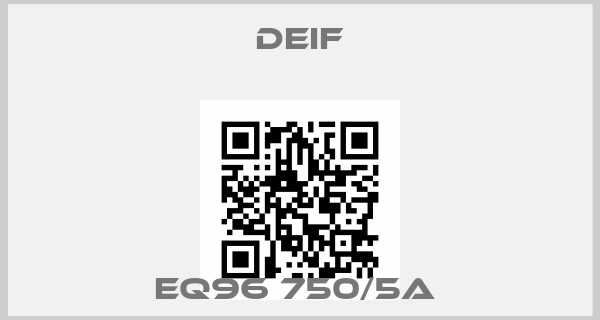 Deif-EQ96 750/5A 