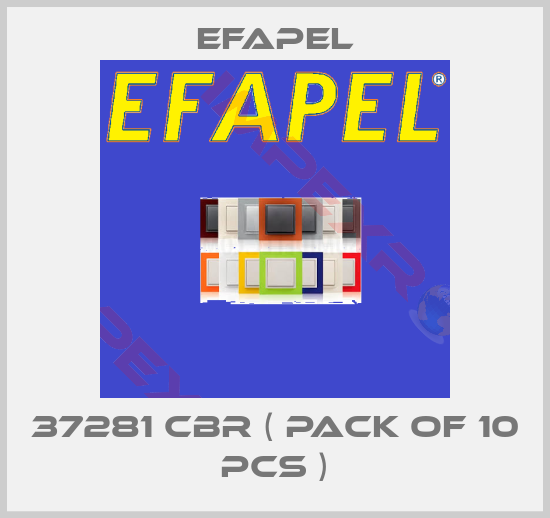 EFAPEL-37281 CBR ( pack of 10 pcs )