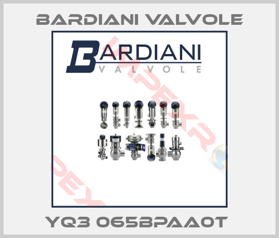 Bardiani Valvole-YQ3 065BPAA0T 