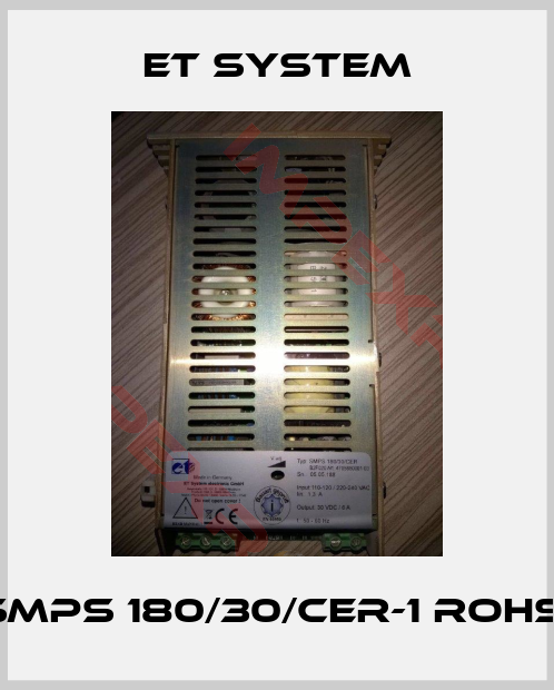 ET System-SMPS 180/30/CER-1 ROHS 