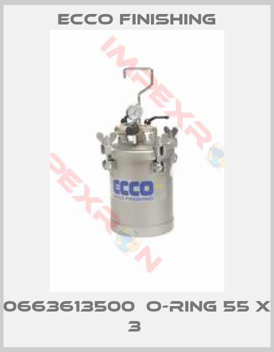 Ecco Finishing-0663613500  O-RING 55 X 3 