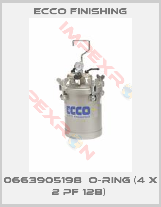 Ecco Finishing-0663905198  O-RING (4 X 2 PF 128) 