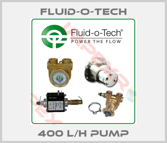 Fluid-O-Tech-400 L/H PUMP
