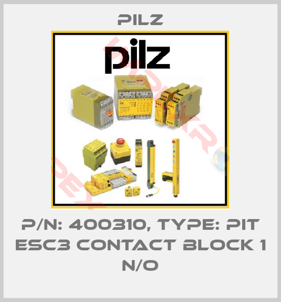 MP Filtri-p/n: 400310, Type: PIT esc3 contact block 1 n/o