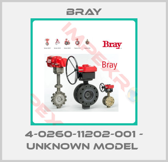 Bray-4-0260-11202-001 - UNKNOWN MODEL 