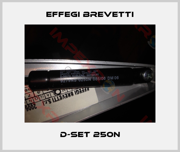 Effegi Brevetti-D-Set 250N