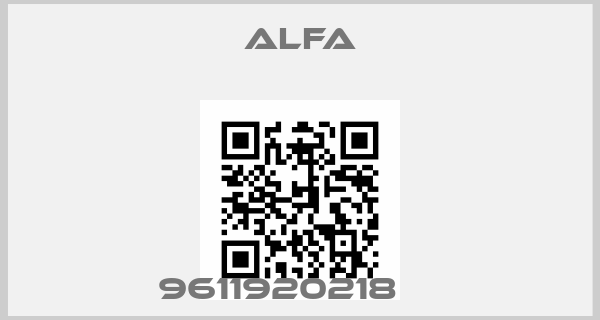ALFA-9611920218    