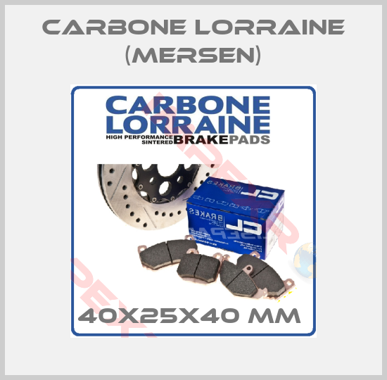 Carbone Lorraine (Mersen)-40X25X40 MM 