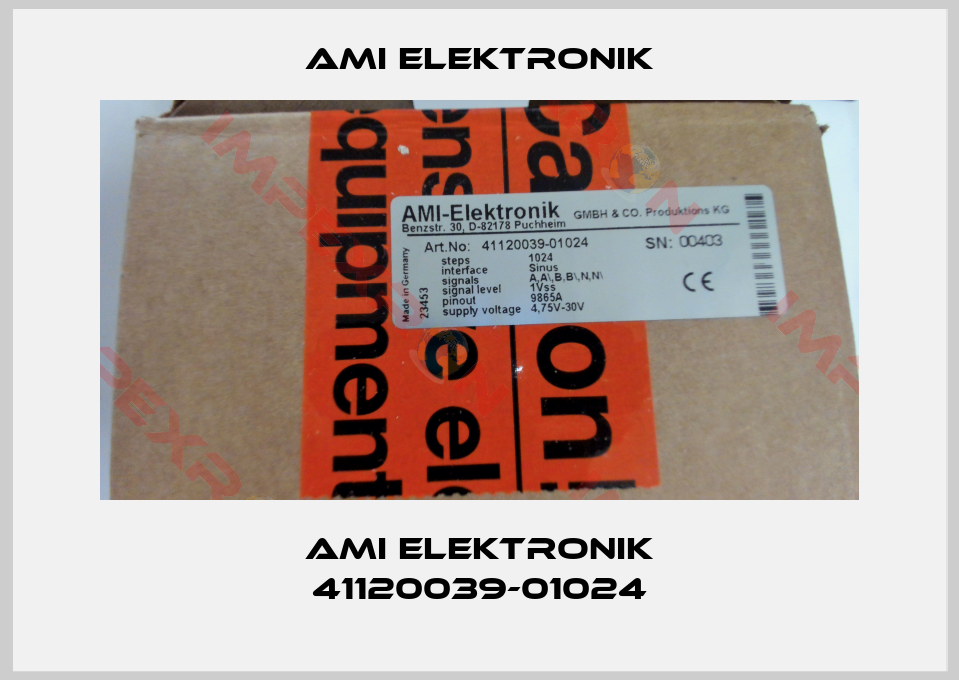 Ami Elektronik-AMI ELEKTRONIK 41120039-01024