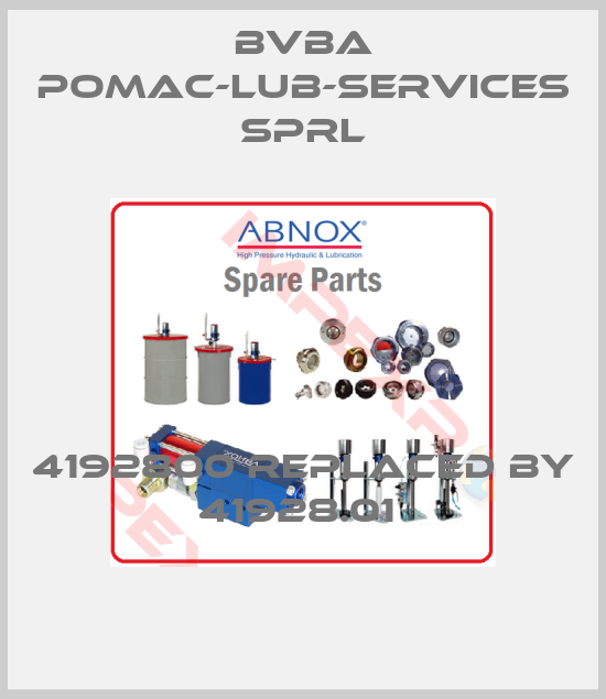 bvba pomac-lub-services sprl-4192800 replaced by 41928.01 