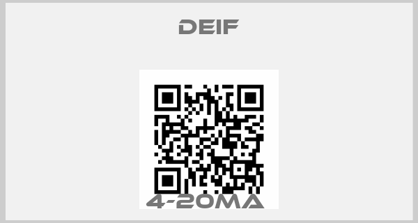 Deif-4-20MA 