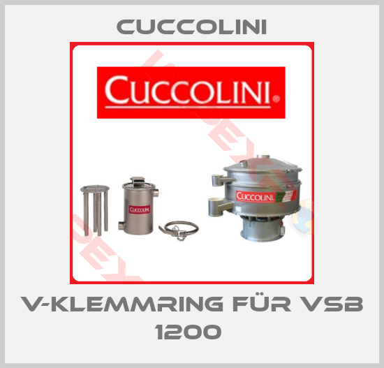 Cuccolini-V-Klemmring für VSB 1200 