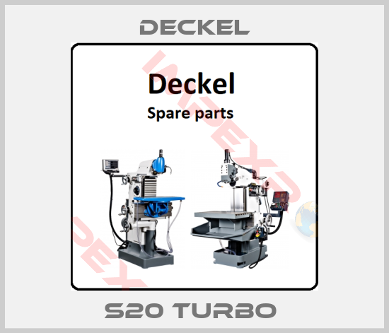 Deckel-S20 Turbo 