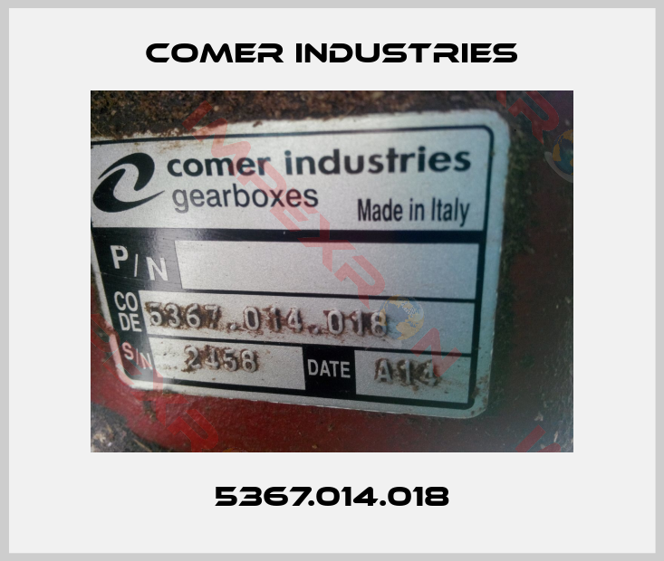 Comer Industries-5367.014.018