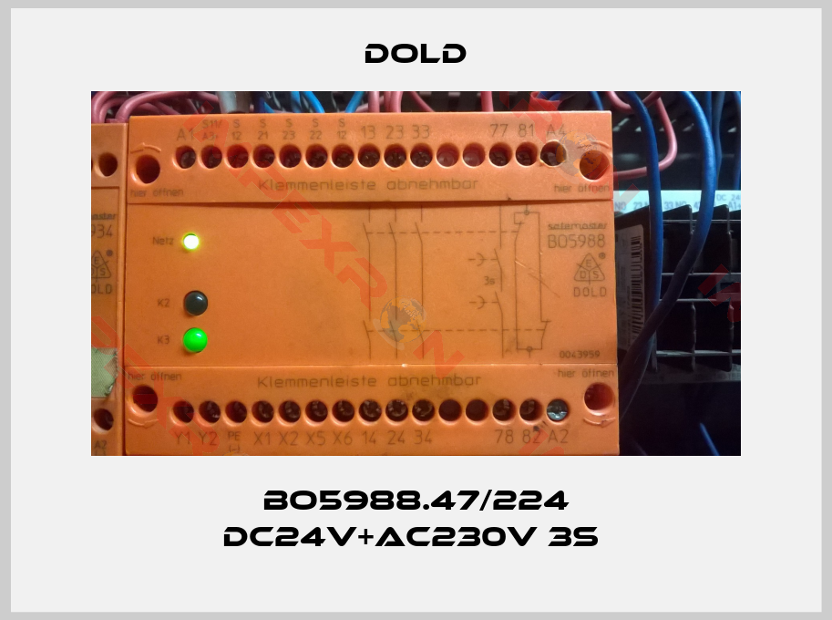 Dold-BO5988.47/224 DC24V+AC230V 3S 